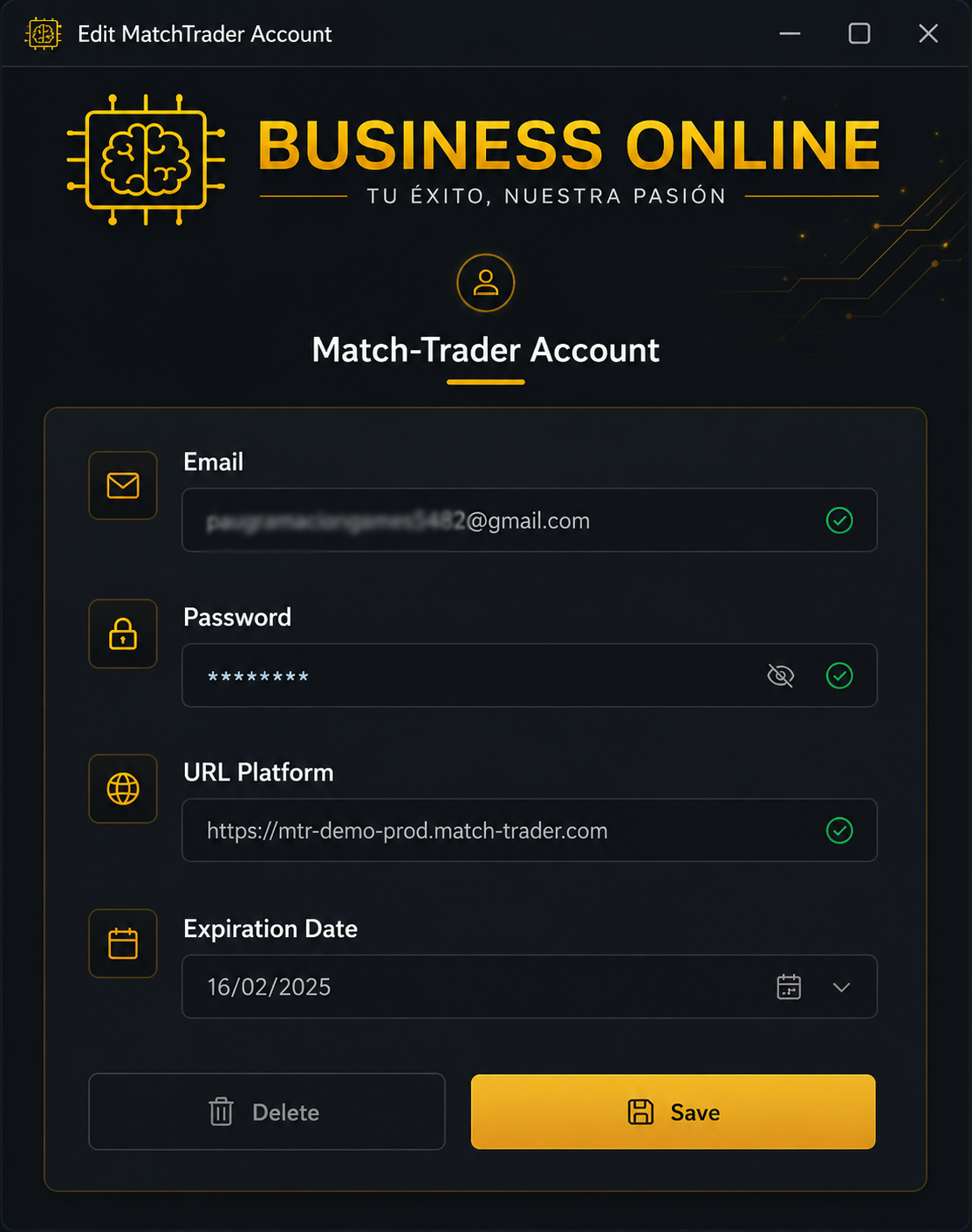 Copiador Multicuenta MT5 a MatchTrader 2