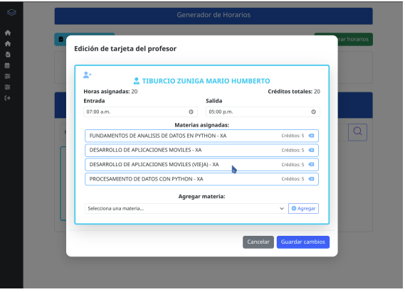 Sistema Inteligente de Asignación Automática de Horarios 4